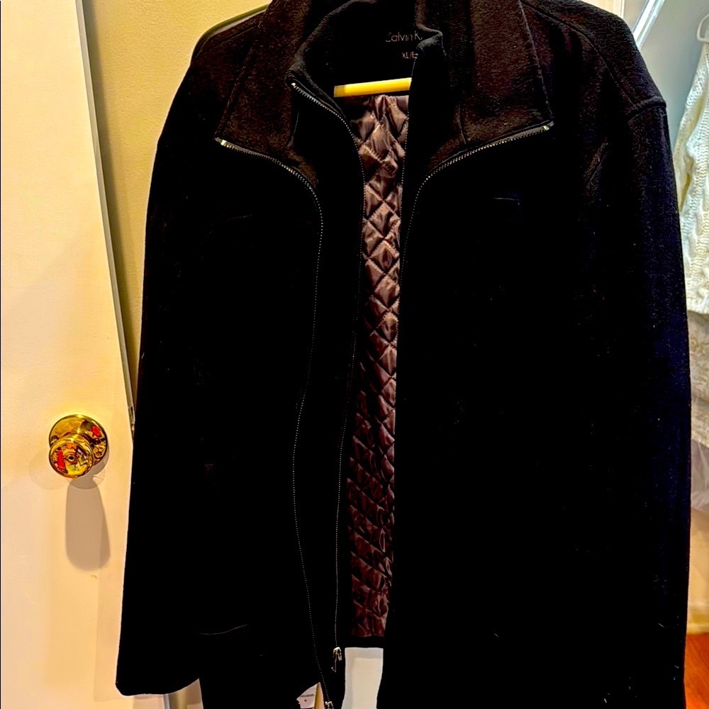 Calvin Klein Black wool Jacket